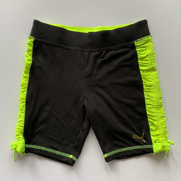 Puma Black Bike Shorts Size Large - Picture 1 of 6